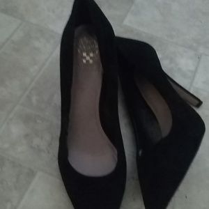 Barely worn,  like new black pumps.